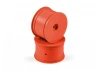 Hudy 1:10 Off-Road Wheel - 2WD/4WD Rear Orange (2)