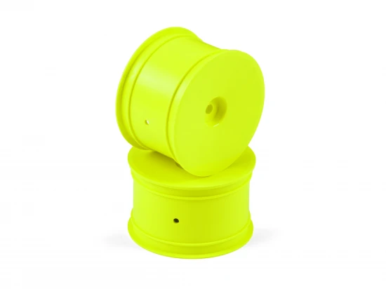 Hudy 1:10 Off-Road Wheel - 2WD/4WD Rear Yellow (2)
