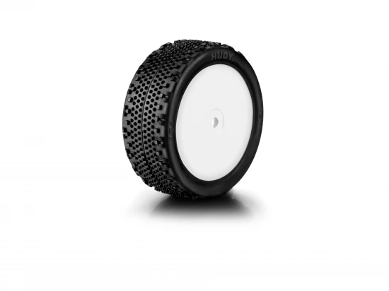 Hudy 1:10 Off-Road Pre-Glued Tire 4WD Front Astro - 101A - Medium (2)