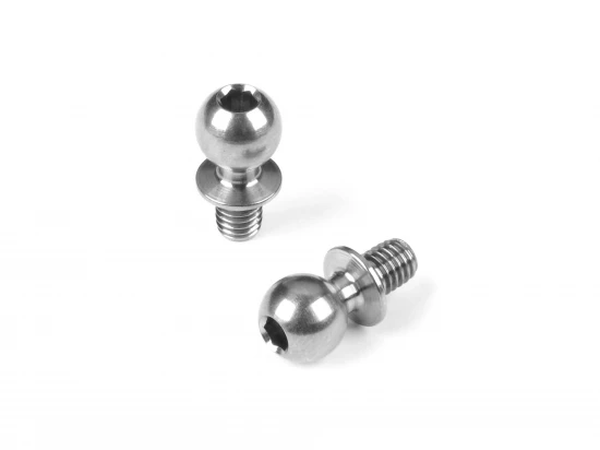 HUDY TITANIUM BALL STUD D 5.4 / L 4 / S 4.5 / 2MM HEX (2)