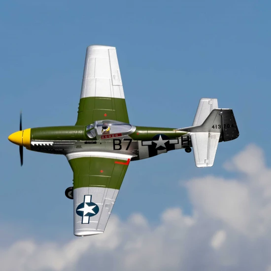 E Flite P-51D Mustang 1.0m - BNF Basic with AS3X and SAFE Select