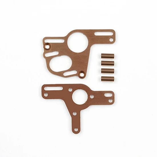 Element RC Enduro Comp Fox Motor Plate Set - Bronze