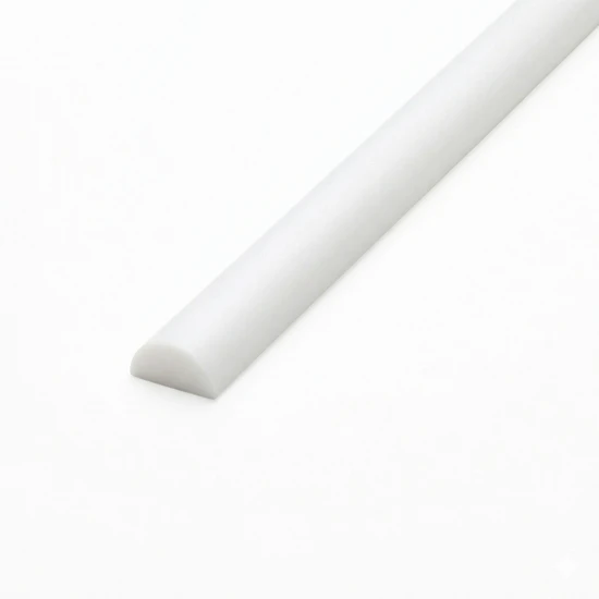 Evergreen [6-244] 14 Half Round Strip .125 (1:8) (100 per pack)