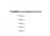 Excel K1 Knife, Light Duty Round Aluminium with Safety Cap, 5x #11 Blades (Carded)