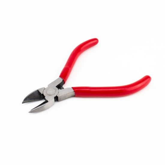 Excel 4.5in Spring Loaded Soft Grip Plier, Wire Cutter (Carded)