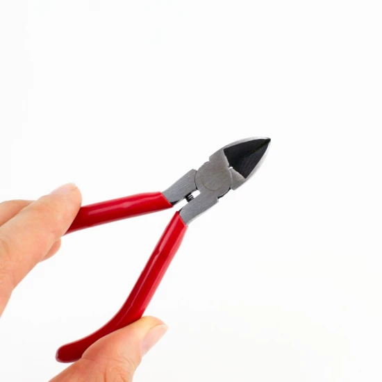 Excel 4.5in Spring Loaded Soft Grip Plier, Wire Cutter (Carded)