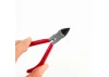 Excel 4.5in Spring Loaded Soft Grip Plier, Wire Cutter (Carded)