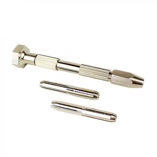 Excel Swivel Head Pin Vise with 4 Chucks (Carded)