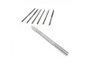 Excel Assorted File Set with Handle, Cut #2 with Square, Round, Halfround, Equaling, Knife and Flat (6pcs) (Carded)