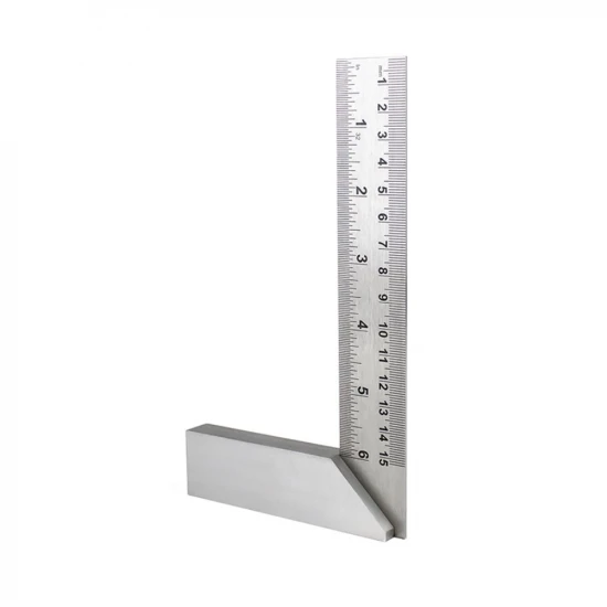 Excel 6in (15.24cm) Precision Carbon Steel Machine Square(Bulk)