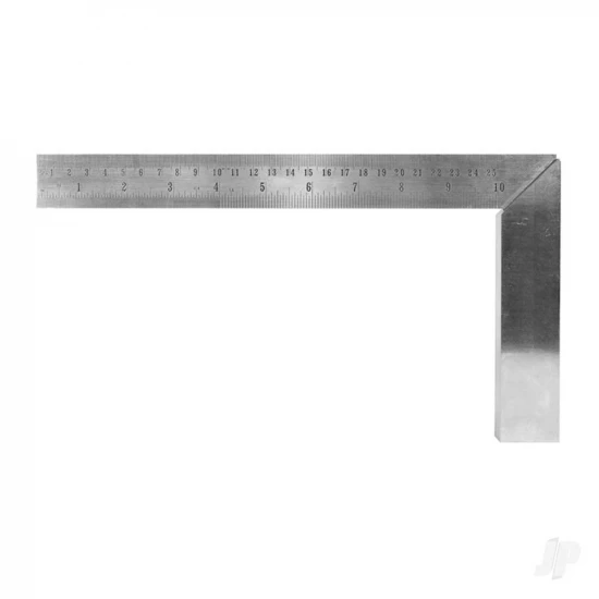 Excel 10in (25.40cm) Precision Carbon Steel Machine Square (Bulk)