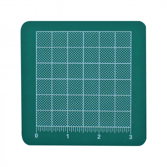 Excel 3.5x3.5in Self-Healing Cutting Mat, Green (Bulk)