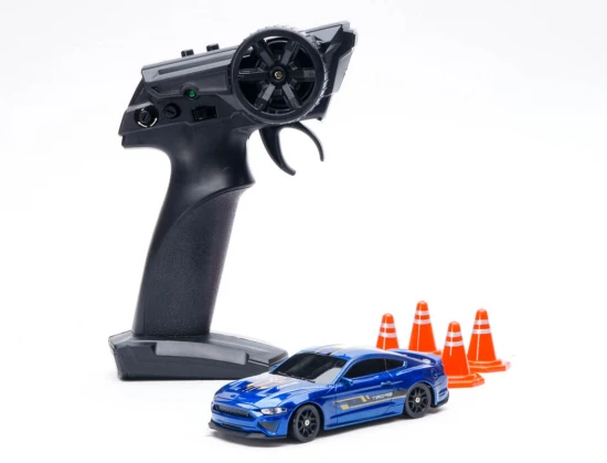 E-Zee RC 1:43 Lighting Muscle 4WD Drift Car With Gyro - Blue