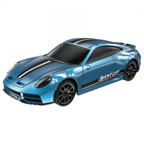 E-Zee RC 1:43 Lighting Strasse 4WD Drift Car With Gyro - Blue