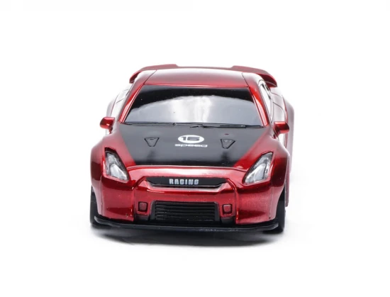 E-Zee RC 1:43 Lighting GTR 4WD Drift Car With Gyro - Red