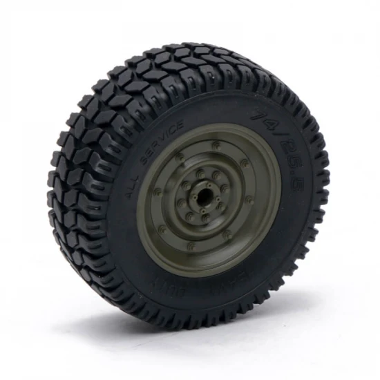 E-Zee RC Hummer Right Wheel Green