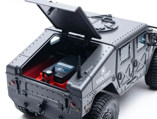 E-Zee RC 1:16 4WD RC Hummer Military Truck