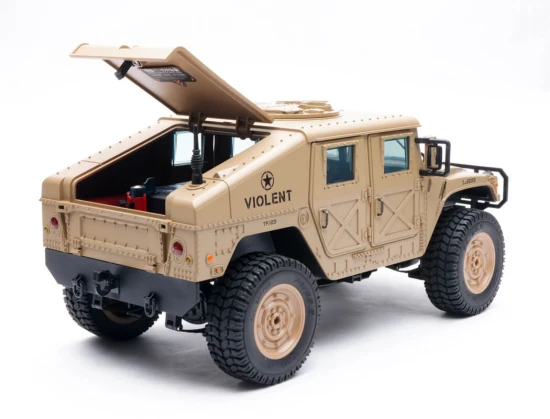 E-Zee RC 1:16 4WD RC Hummer Military Truck