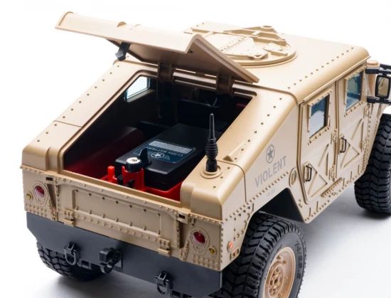 E-Zee RC 1:16 4WD RC Hummer Military Truck