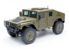 E-Zee RC 1:16 4WD RC Hummer Military Truck - Green