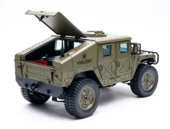 E-Zee RC 1:16 4WD RC Hummer Military Truck