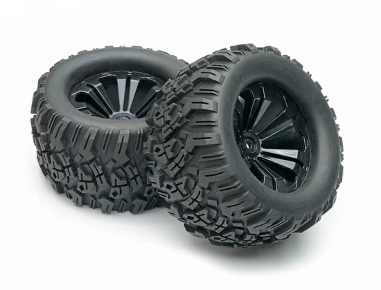 Fastrax 1:10 Mimic Truck Tyre Mounted Split-Spoke (12mm Hex)