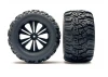 Fastrax 1:10 Mimic Truck Tyre Mounted Split-Spoke (12mm Hex)