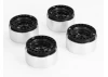 Fastrax Aluminium Beadlock T12 1.9 Wheels - Grey (4Pc)