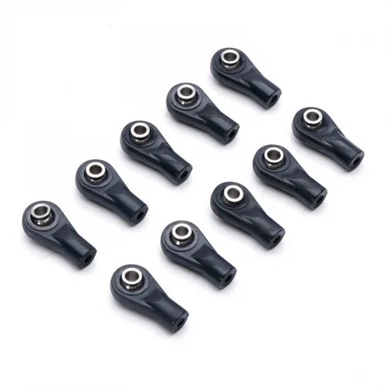 Fastrax Straight Nylon Rod Ends 20X10mm M3 Screw (10Pcs)