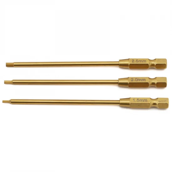 Fastrax Hex Bit Set 1.5/2.0/2.5mm For Electric Screwdriver