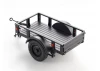 FMS 1:18 / 1:12 Utility Trailer C - Black