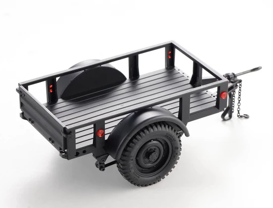 FMS 1:18 / 1:12 Utility Trailer C - Black