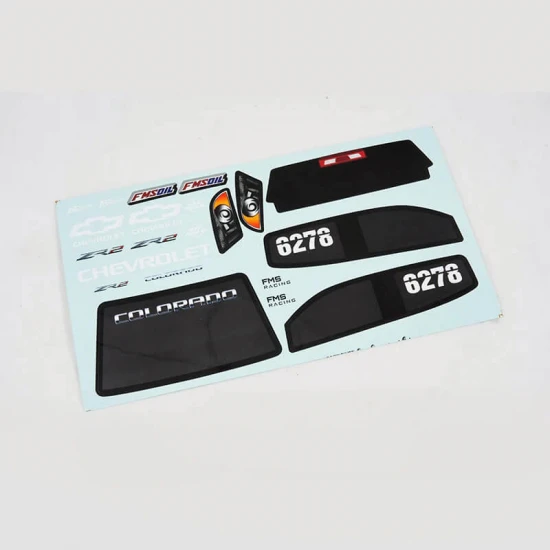 FMS FMT10 11021Rs Decal Sheet (Blue/White)