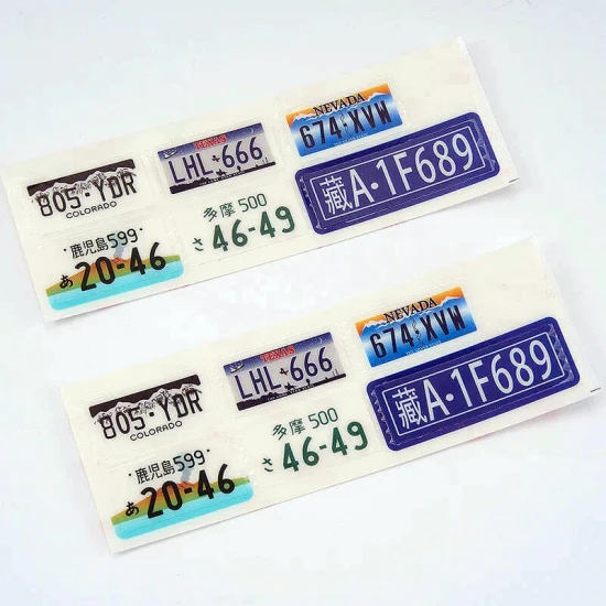 FMS Fcx10 11042 Logo And License Plate