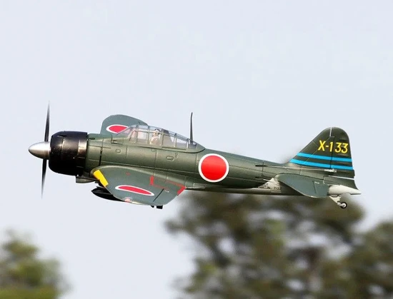 FMS 1400mm A6M3 Zero Green - PNP | RC Plane Kits, ARTF & Balsa