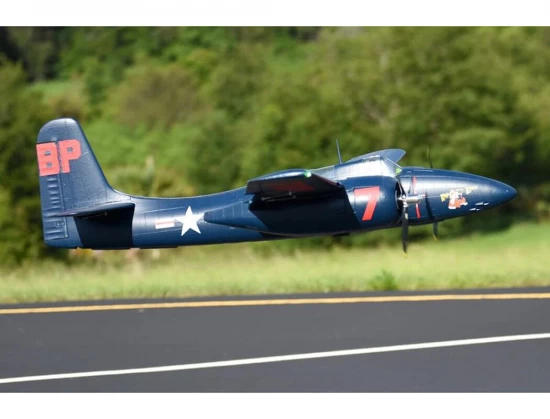 FMS F7F Tigercat 1700mm - PNP Blue &mdash; image 8 of 9