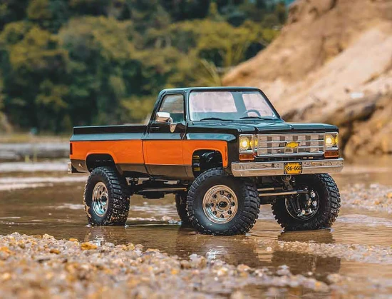 FMS FCX 1:18 Chevrolet K10 RTR V2 - Black