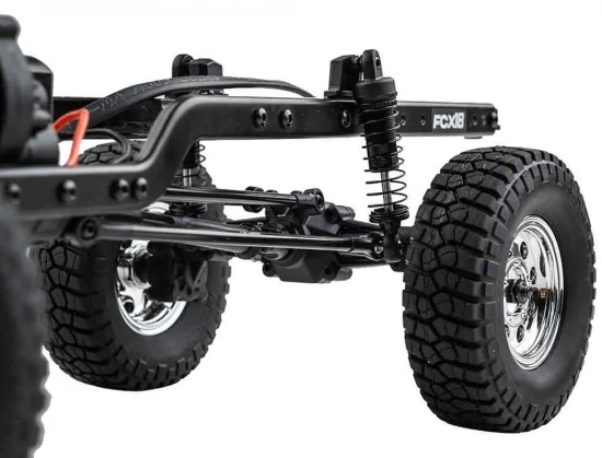 FMS FCX 1:18 Chevrolet K10 RTR V2 - Black