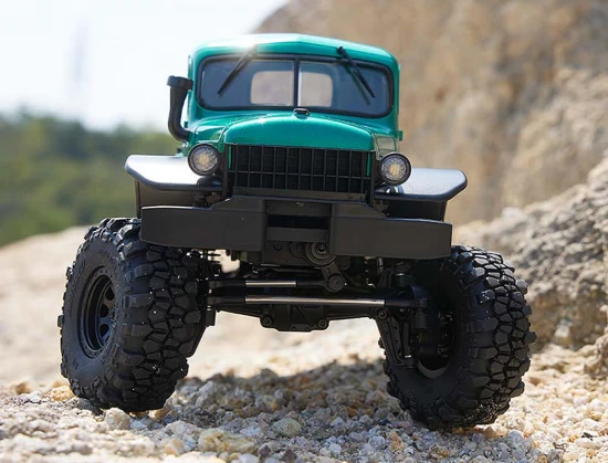 FMS FMS12401RTRGN-BL - FMS FCX24 Power Wagon Brushless RTR - Green