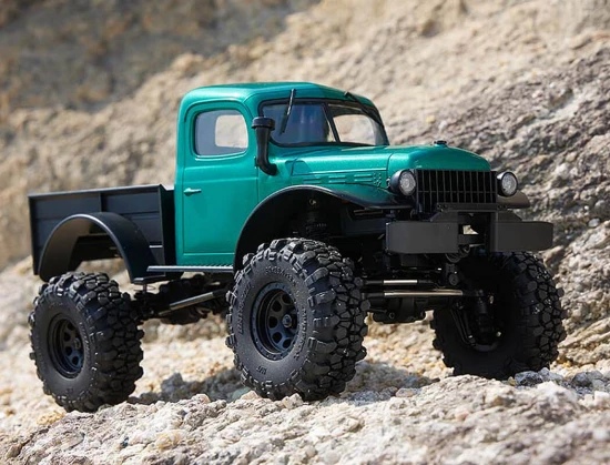FMS FMS12401RTRGN-BL - FMS FCX24 Power Wagon Brushless RTR - Green