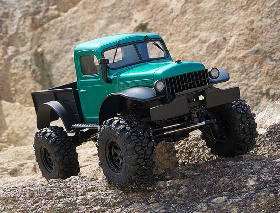 FMS FMS12401RTRGN-BL - FMS FCX24 Power Wagon Brushless RTR - Green