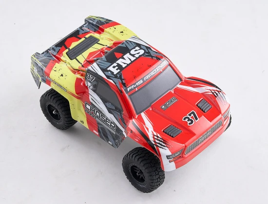 FMS FSC24 Chaser Truck RTR - Red