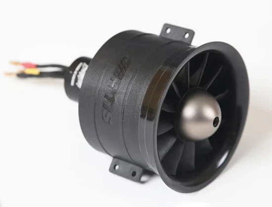 FMS 80mm Ducted Fan (12-Blade) With 3280-Kv2100 Inner Runner
