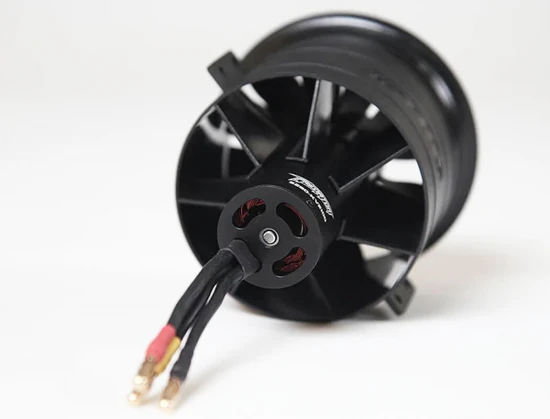 FMS 80mm Ducted Fan (12-Blade) With 3280-Kv2100 Inner Runner