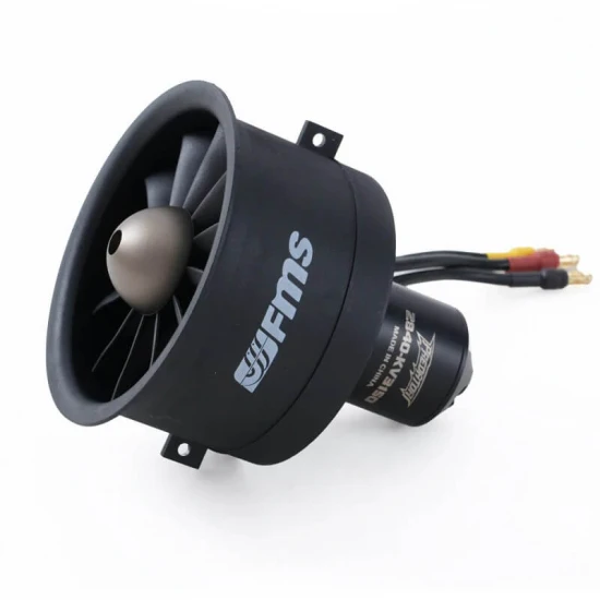 FMS 64mm Ducted Fan (12-Blade) With 2840-Kv3150 Motor (4S)
