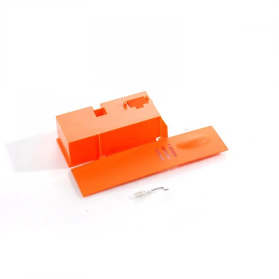 FMS 90mm Super Scorpion V2 Orange Front Landing Gear Cover