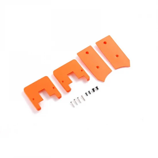 FMS 90mm Super Scorpion V2 Orange Main Landing Gear Cover