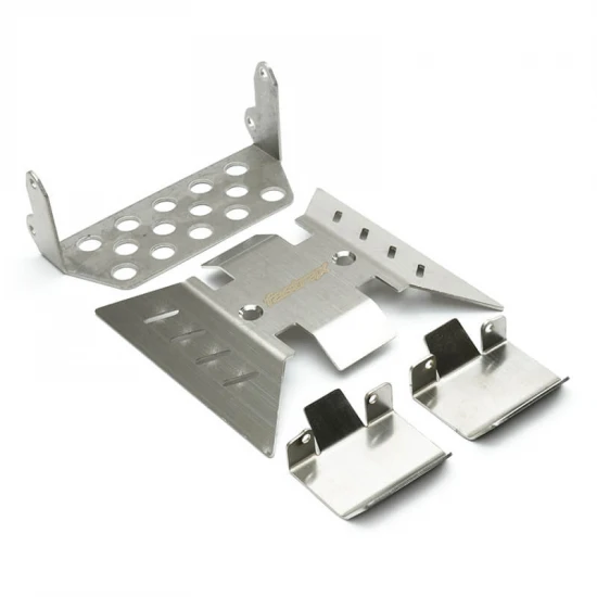Fastrax SCX10 III Stainless Steel Chassis Armor Skid Plate K