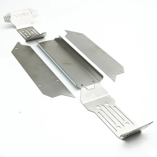 Fastrax MAXX Stainless Steel Chassis Armor Skid Plate Kit