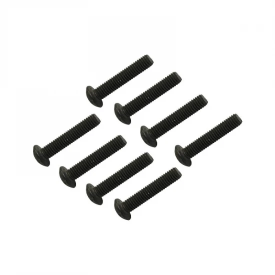 FTX Button Head Hex Screw M3 X 15mm (8Pc)